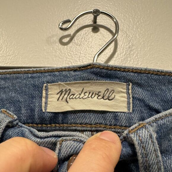 Madewell The Perfect Vintage Jean in Denman Wash Light Blue Straight Women sz 25 - Picture 5 of 10